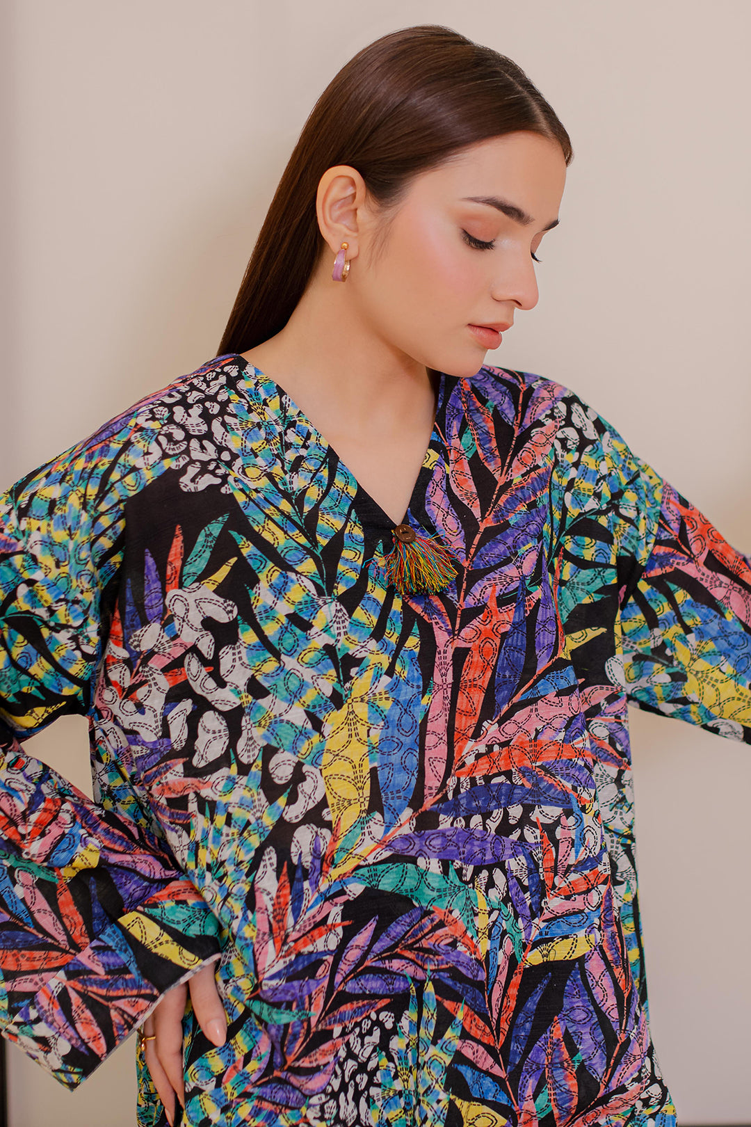 Zellbury | Winter Pret | Kurta Trouser - 2934 -  Zellbury Women Essential Pret - Original Designer Dress - House of Maryam