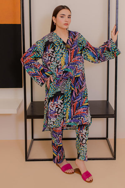 Zellbury | Winter Pret | Kurta Trouser - 2934 -  Zellbury Women Essential Pret - Original Designer Dress - House of Maryam
