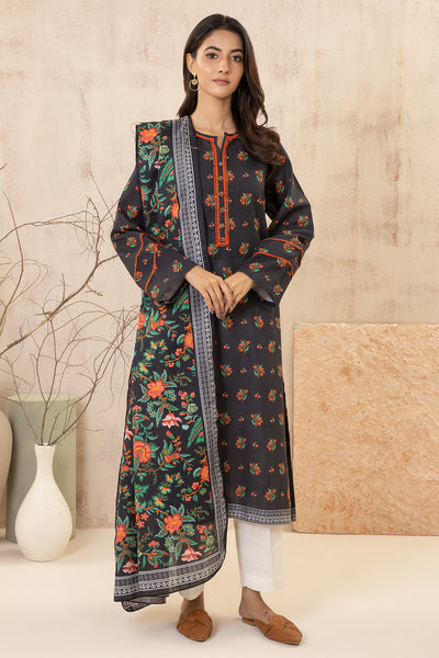 Zellbury | Winter Pret | Kurta Dupatta - 2979 -  Zellbury Women Essential Pret - Original Designer Dress - House of Maryam