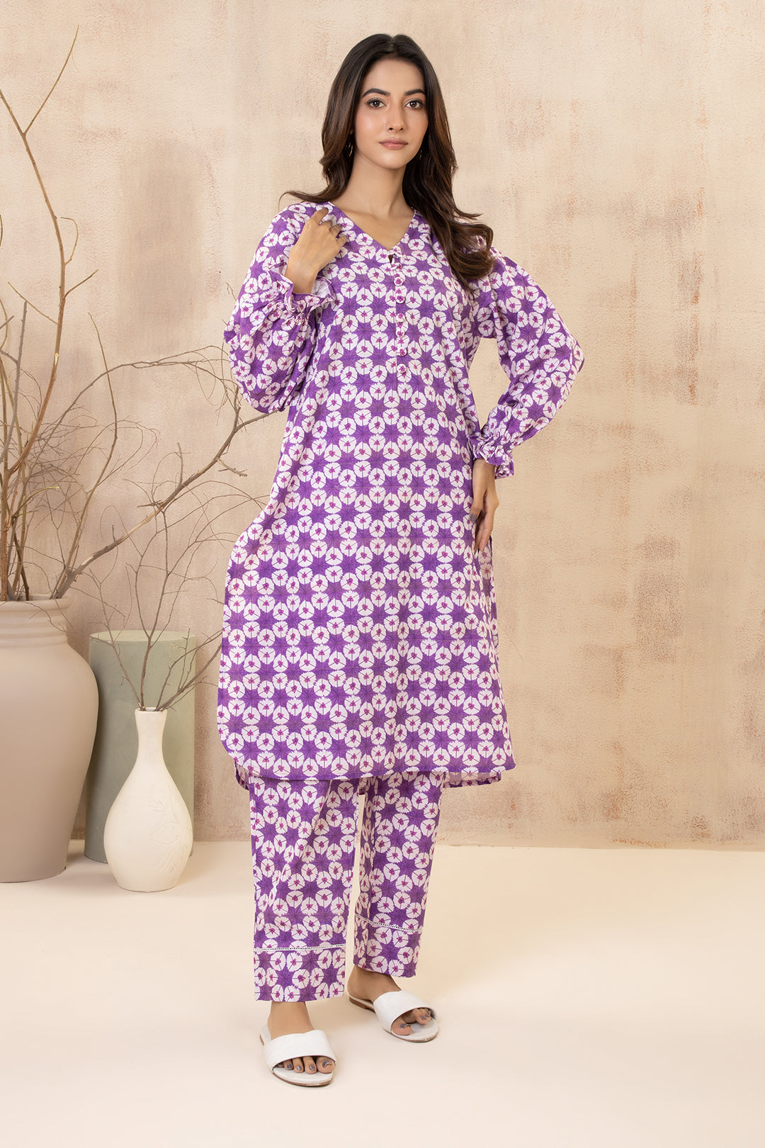 Zellbury | Winter Pret | Kurta Trouser - 2986 -  Zellbury Women Essential Pret - Original Designer Dress - House of Maryam