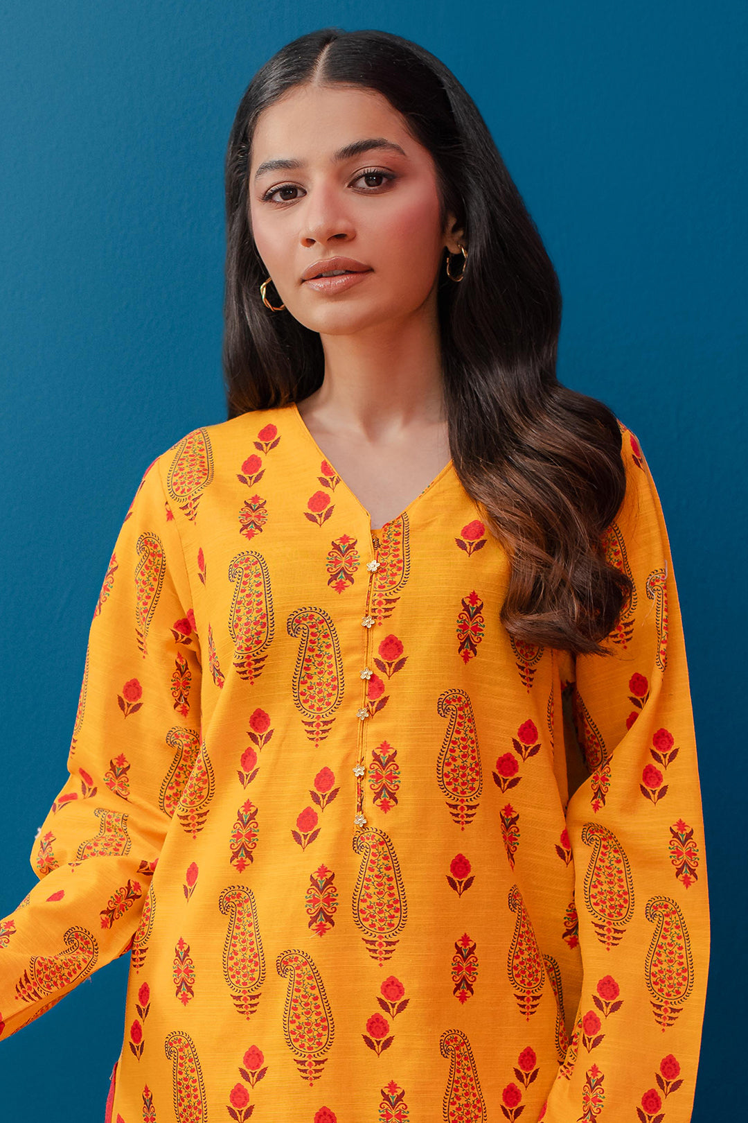 Zellbury | Winter Pret | Kurta Trouser - 2989 -  Zellbury Women Essential Pret - Original Designer Dress - House of Maryam