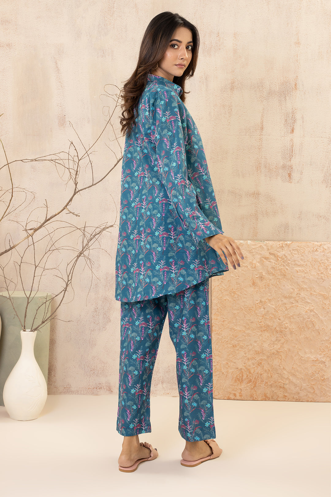 Zellbury | Winter Pret | Kurta Trouser - 2990 -  Zellbury Women Essential Pret - Original Designer Dress - House of Maryam