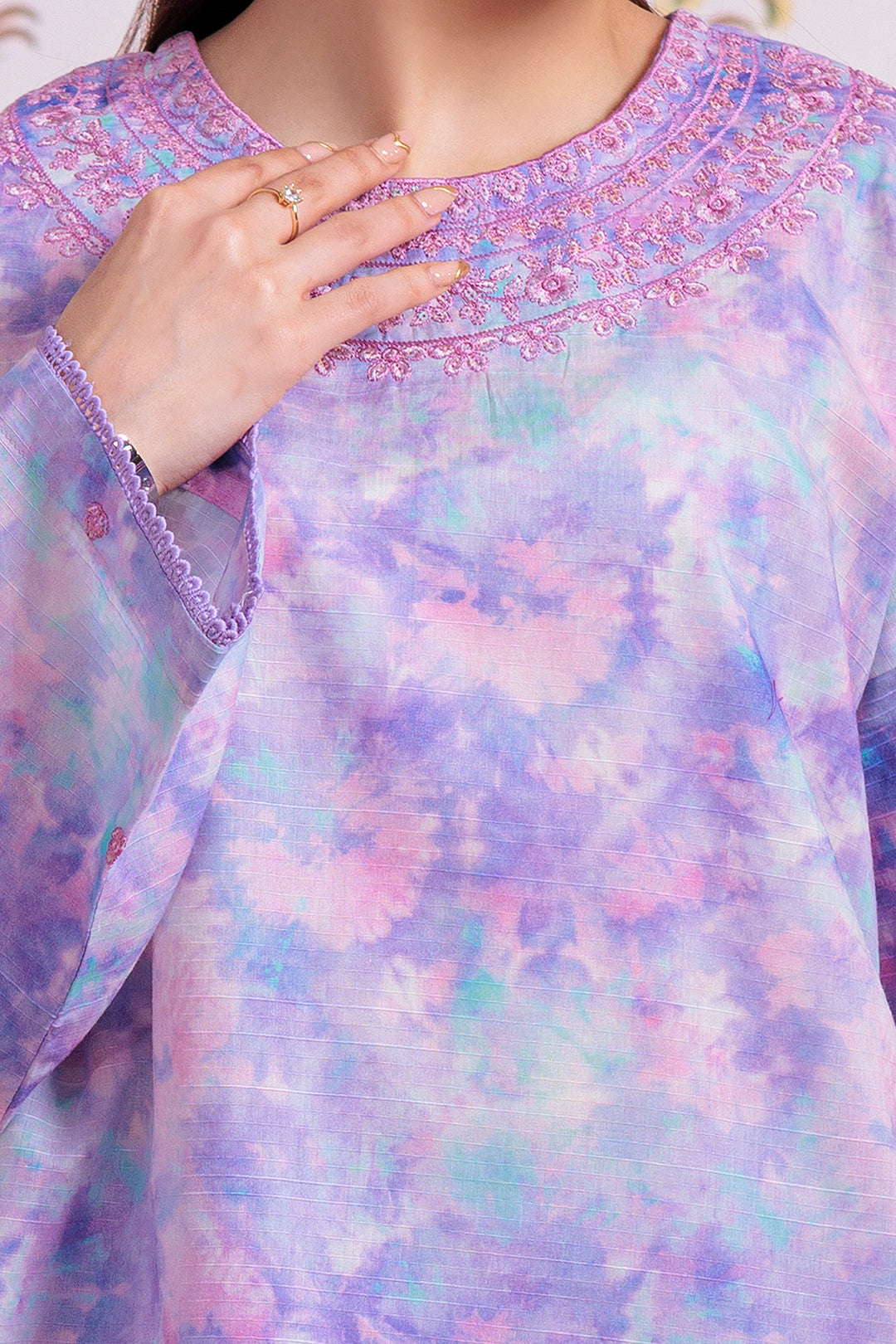 Zellbury | Summer Pret | Embroidered Kurta Trouser - 3000 -  Zellbury Women Essential Pret - Original Designer Dress - House of Maryam