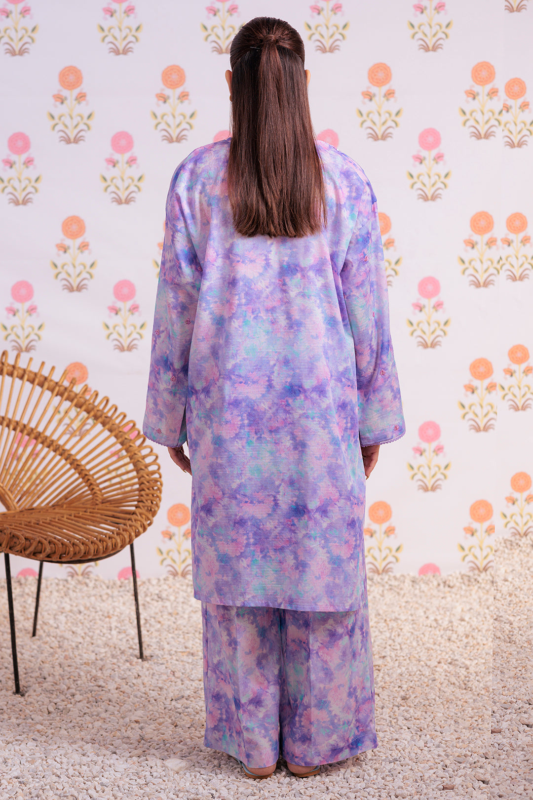 Zellbury | Summer Pret | Embroidered Kurta Trouser - 3000 -  Zellbury Women Essential Pret - Original Designer Dress - House of Maryam