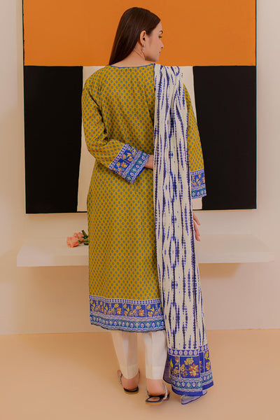 Zellbury | Winter Pret | Kurta Dupatta - 3032 -  Zellbury Women Essential Pret - Original Designer Dress - House of Maryam