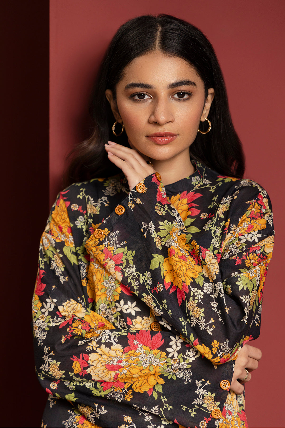 Zellbury | Winter Pret | Kurta Trouser - 3034 -  Zellbury Women Essential Pret - Original Designer Dress - House of Maryam
