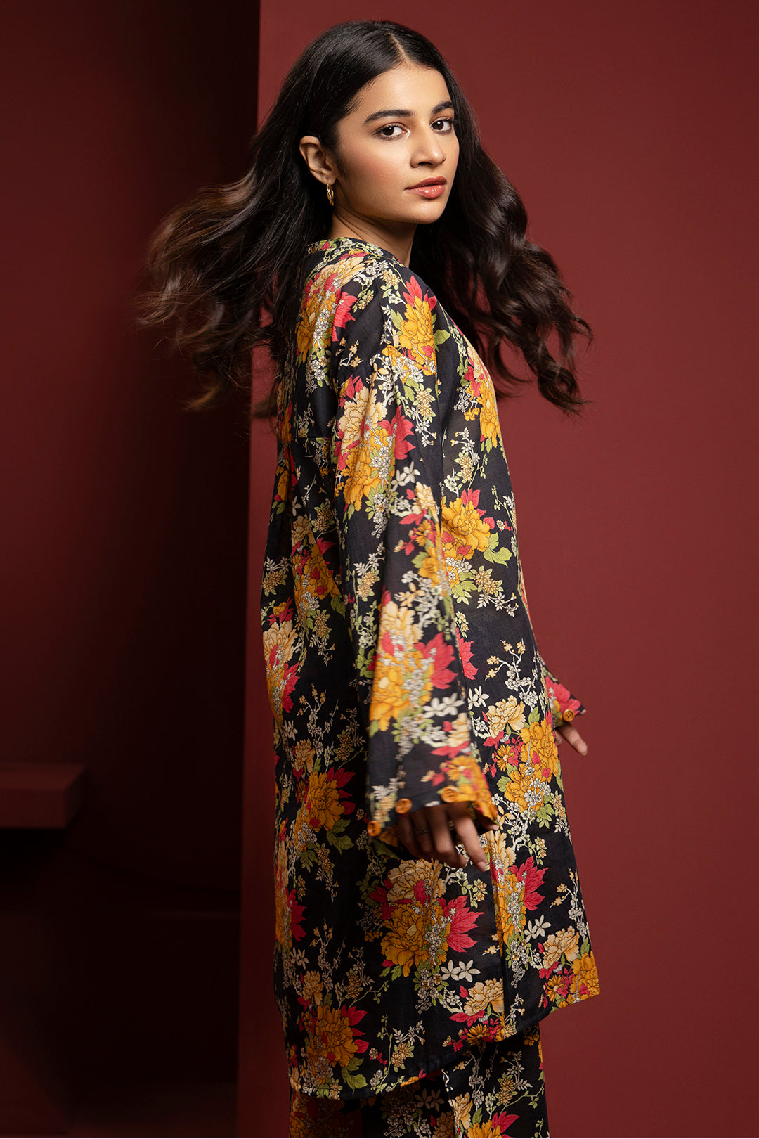 Zellbury | Winter Pret | Kurta Trouser - 3034 -  Zellbury Women Essential Pret - Original Designer Dress - House of Maryam