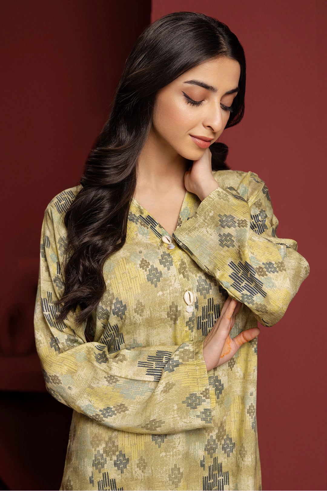 Zellbury | Winter Pret | Kurta Trouser - 3035 -  Zellbury Women Essential Pret - Original Designer Dress - House of Maryam