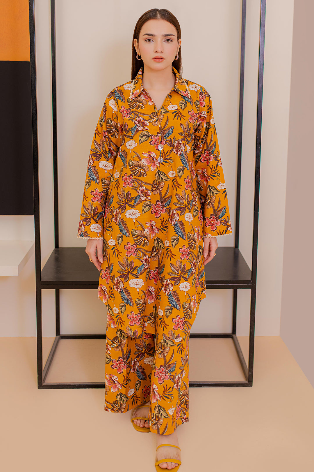 Zellbury | Winter Pret | Kurta Trouser - 3058 -  Zellbury Women Essential Pret - Original Designer Dress - House of Maryam