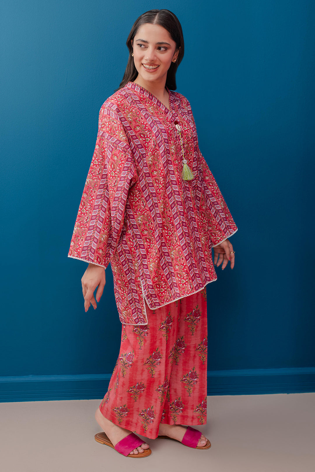 Zellbury | Winter Pret | Kurta Trouser - 3082 -  Zellbury Women Essential Pret - Original Designer Dress - House of Maryam
