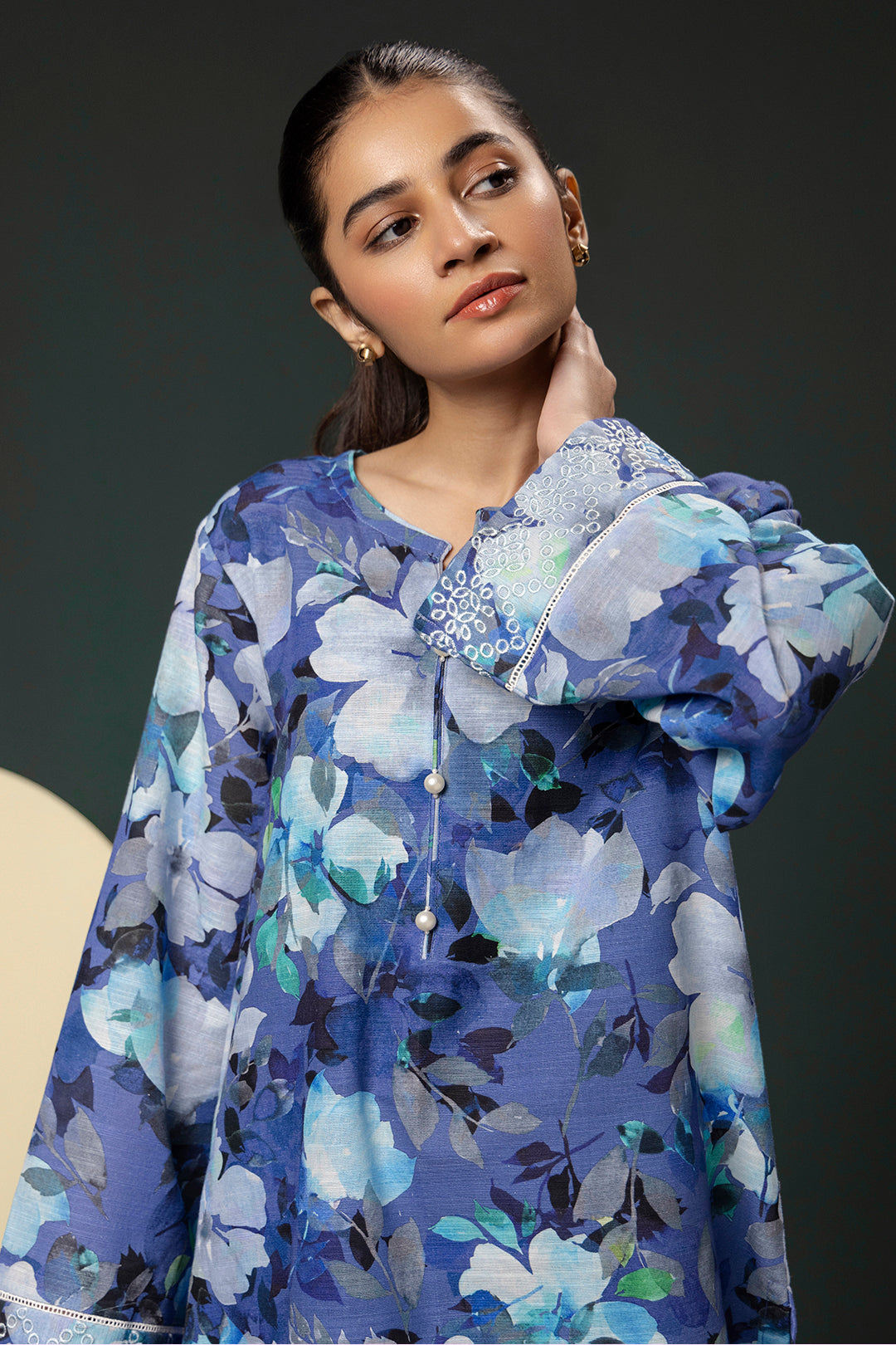 Zellbury | Winter Pret | Kurta Trouser - 3086 -  Zellbury Women Essential Pret - Original Designer Dress - House of Maryam