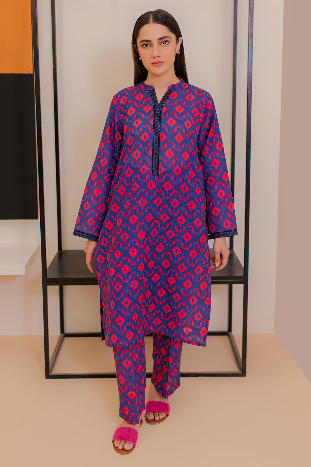 Zellbury | Winter Pret | Kurta Trouser - 3141 -  Zellbury Women Essential Pret - Original Designer Dress - House of Maryam