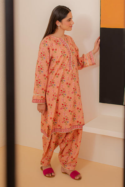 Zellbury | Winter Pret | Kurta Trouser - 3166 -  Zellbury Women Essential Pret - Original Designer Dress - House of Maryam