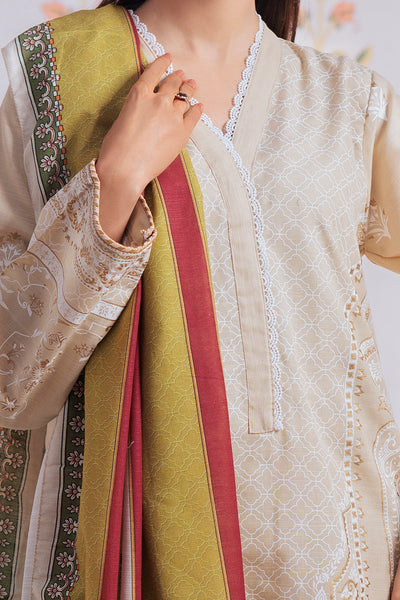 Zellbury | Winter Pret | Embroidered Kurta Dupatta Trouser - 2950 -  Zellbury Women Essential Pret - Original Designer Dress - House of Maryam