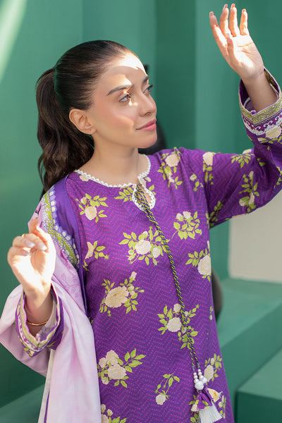 Zellbury | Winter Pret | Kurta Shawl Trouser - 3010 -  Zellbury Women Essential Pret - Original Designer Dress - House of Maryam