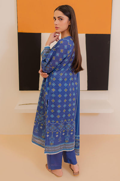 Zellbury | Winter Pret | Kurta Dupatta Trouser - 3039 -  Zellbury Women Essential Pret - Original Designer Dress - House of Maryam