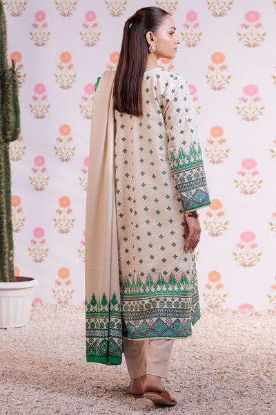 Zellbury | Winter Pret | Embroidered Kurta Dupatta Trouser - 3075 -  Zellbury Women Essential Pret - Original Designer Dress - House of Maryam
