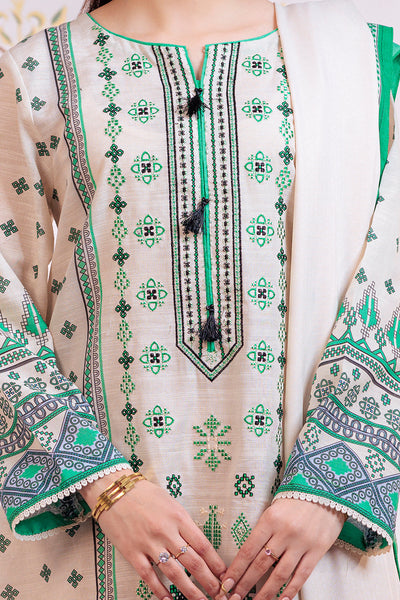 Zellbury | Winter Pret | Embroidered Kurta Dupatta Trouser - 3075 -  Zellbury Women Essential Pret - Original Designer Dress - House of Maryam