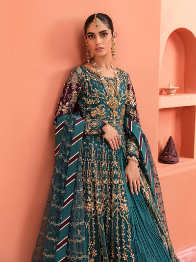 Gulaal | Wedding Formals | AYZEL GL-WS-22V1-27 (PISHWAS AND LEHNGA) -  Gulaal Bridal - Original Designer Dress - House of Maryam