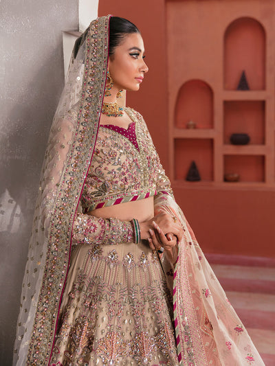 Gulaal | Wedding Formals | ANSHAH GL-WS-22V1-28 (IVORY WHITE LEHNGA CHOLI) -  Gulaal Bridal - Original Designer Dress - House of Maryam