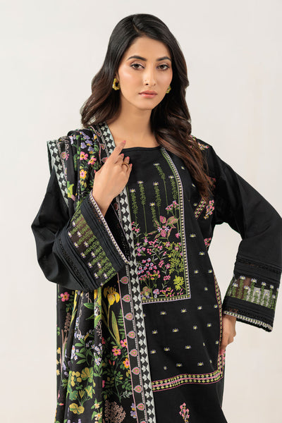 Bonanza Satrangi | Black Khaddar 3 Piece (WS1243P14) -  Bonanza Satrangi Ready To Wear - Original Designer Dress - House of Maryam