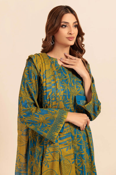 Bonanza Satrangi | Blue Cambric 3 Piece (WS2243P12) -  Bonanza Satrangi Ready To Wear - Original Designer Dress - House of Maryam