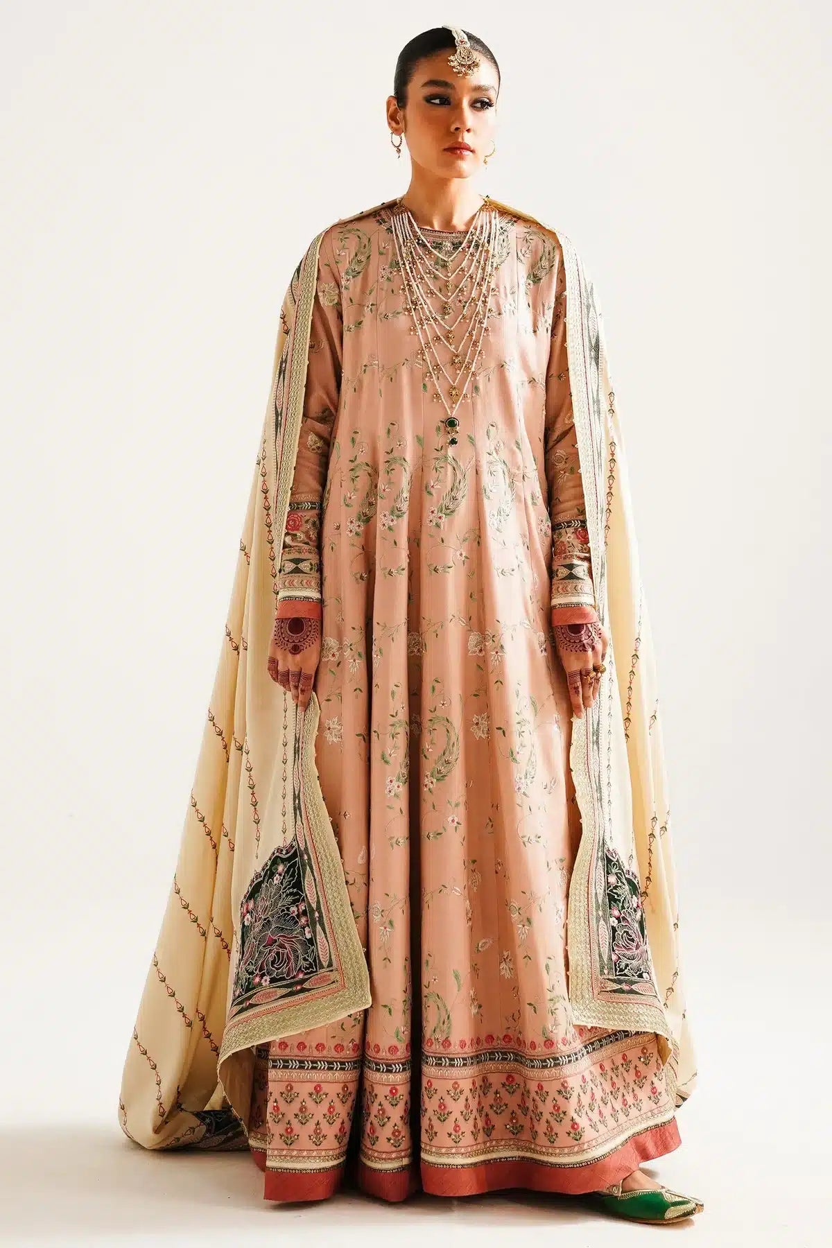 Zara ShahJahan | Winter Shawl 23 | WS23-D2 -  Zara Shahjahan Luxury - Original Designer Dress - House of Maryam