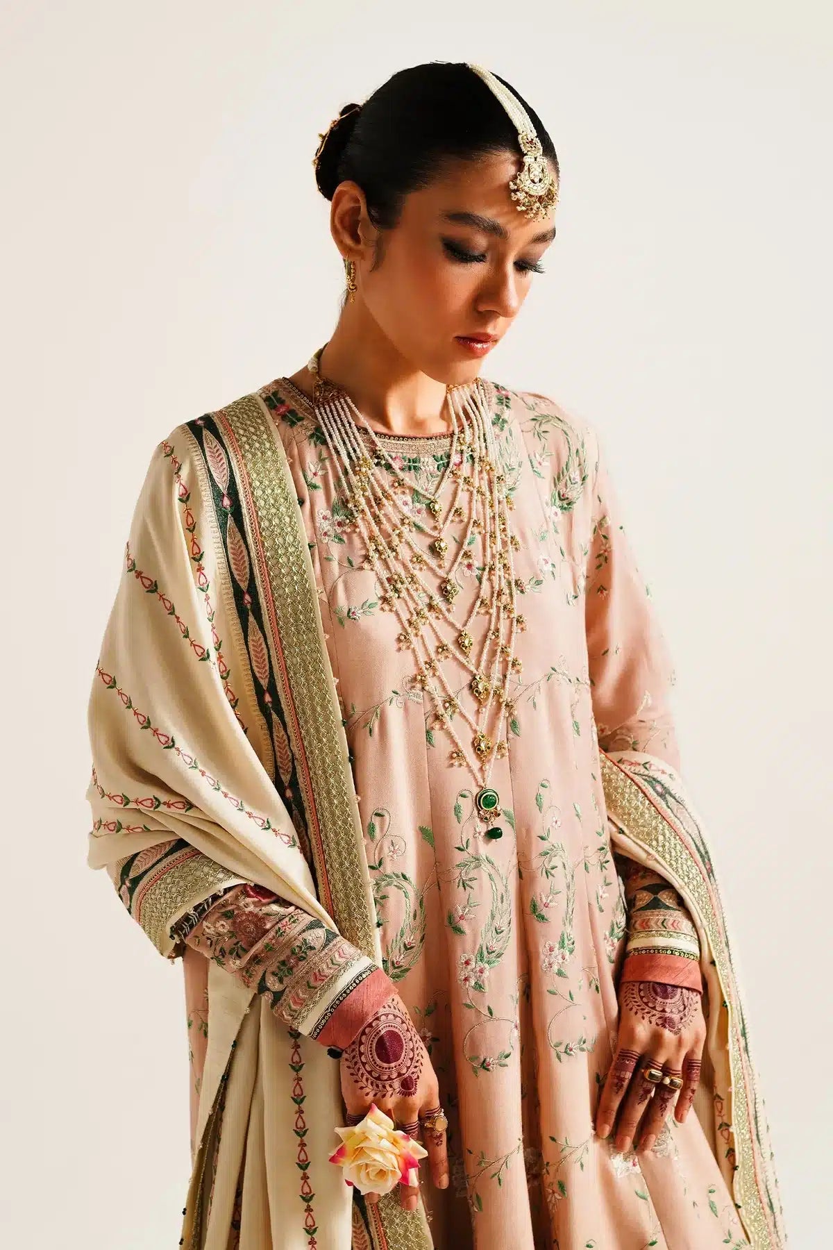 Zara ShahJahan | Winter Shawl 23 | WS23-D2 -  Zara Shahjahan Luxury - Original Designer Dress - House of Maryam