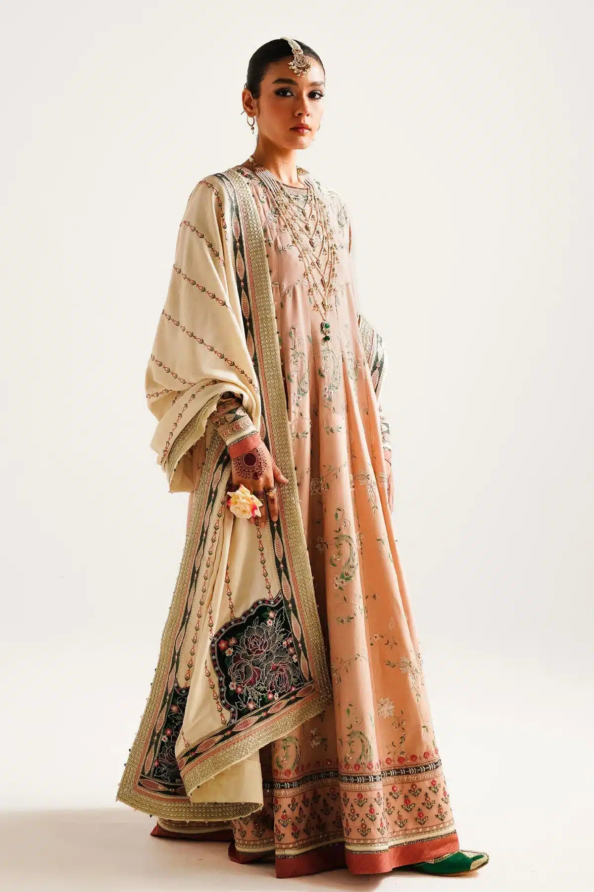 Zara ShahJahan | Winter Shawl 23 | WS23-D2 -  Zara Shahjahan Luxury - Original Designer Dress - House of Maryam
