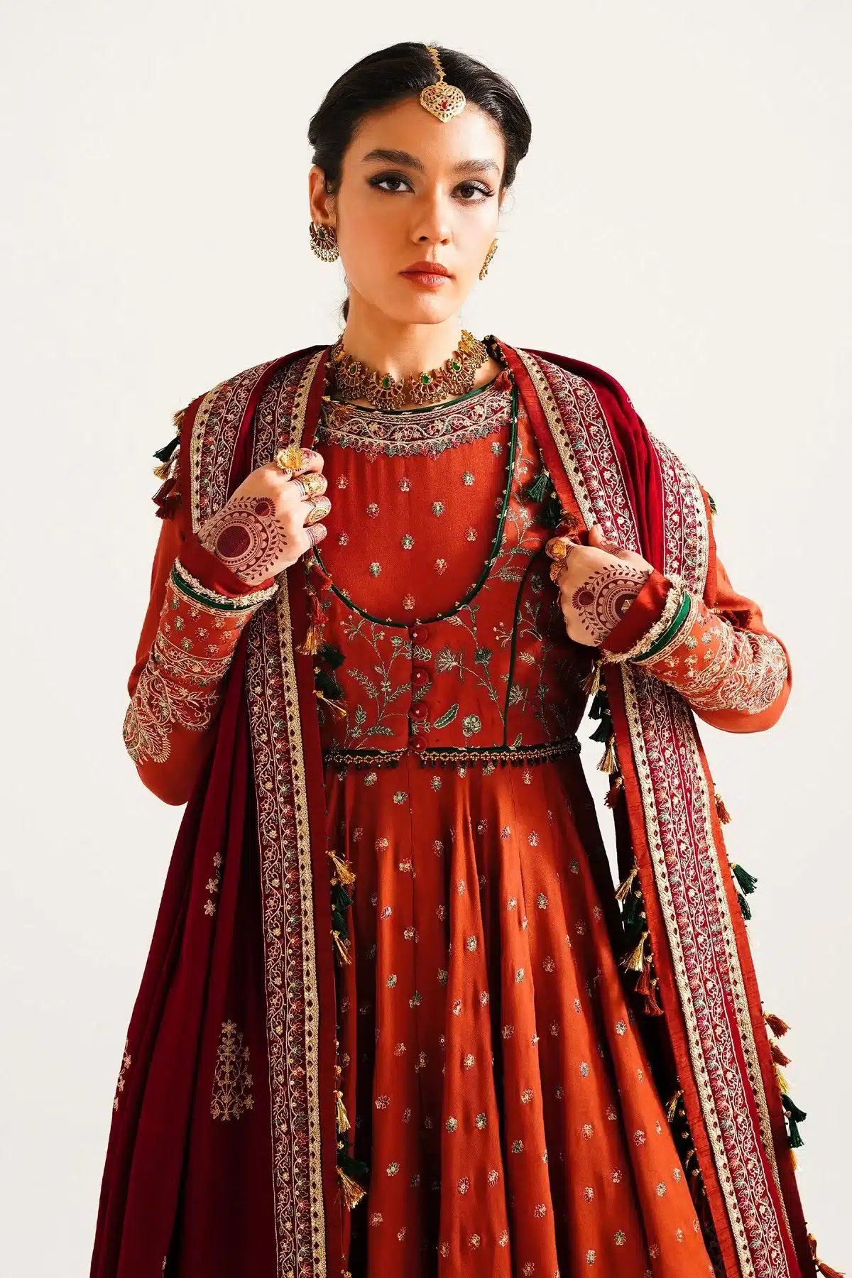 Zara ShahJahan | Winter Shawl 23 | WS23-D4 -  Zara Shahjahan Luxury - Original Designer Dress - House of Maryam