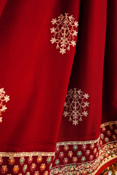Zara ShahJahan | Winter Shawl 23 | WS23-D4 -  Zara Shahjahan Luxury - Original Designer Dress - House of Maryam