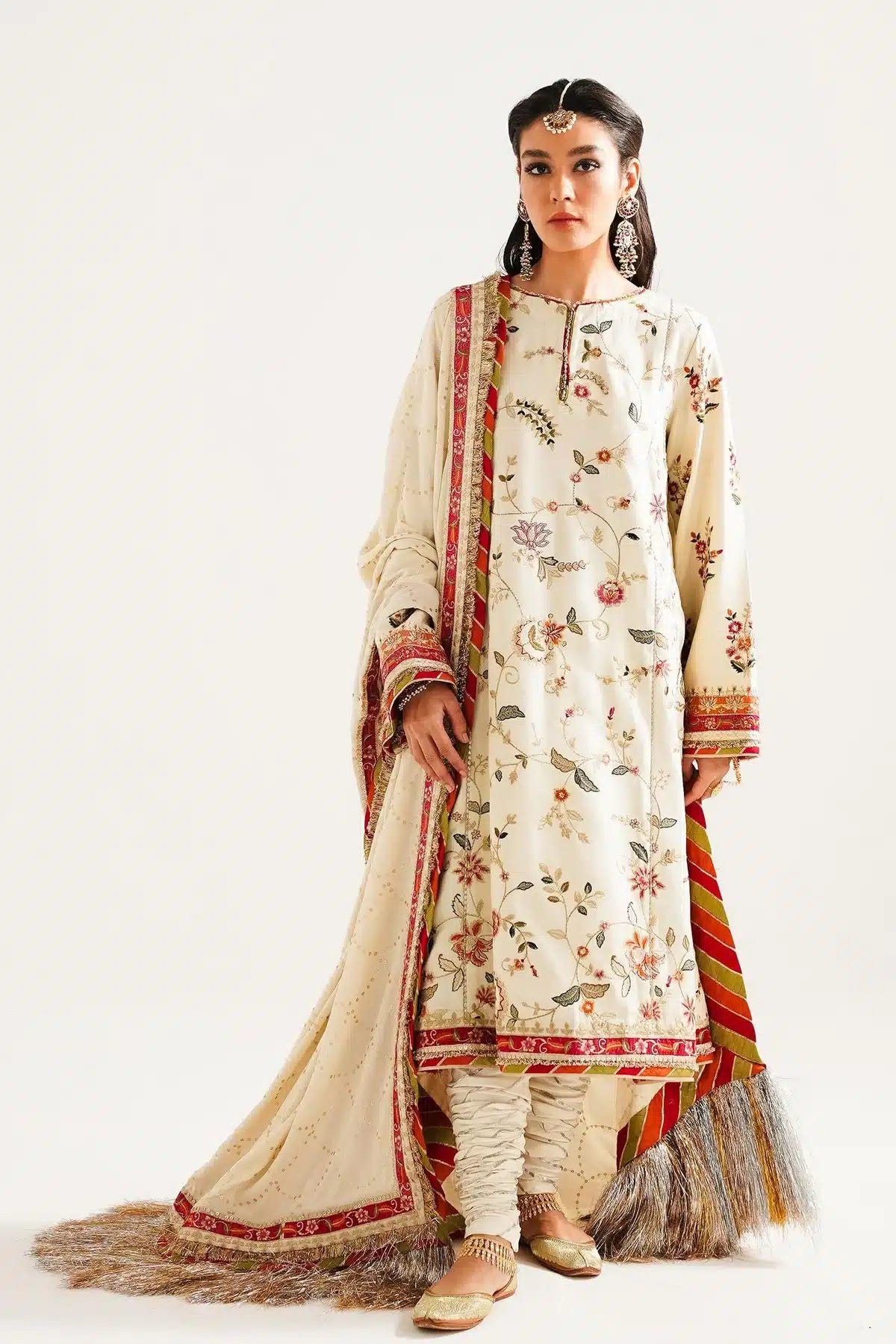 Zara ShahJahan | Winter Shawl 23 | -  Zara Shahjahan Luxury - Original Designer Dress - House of Maryam