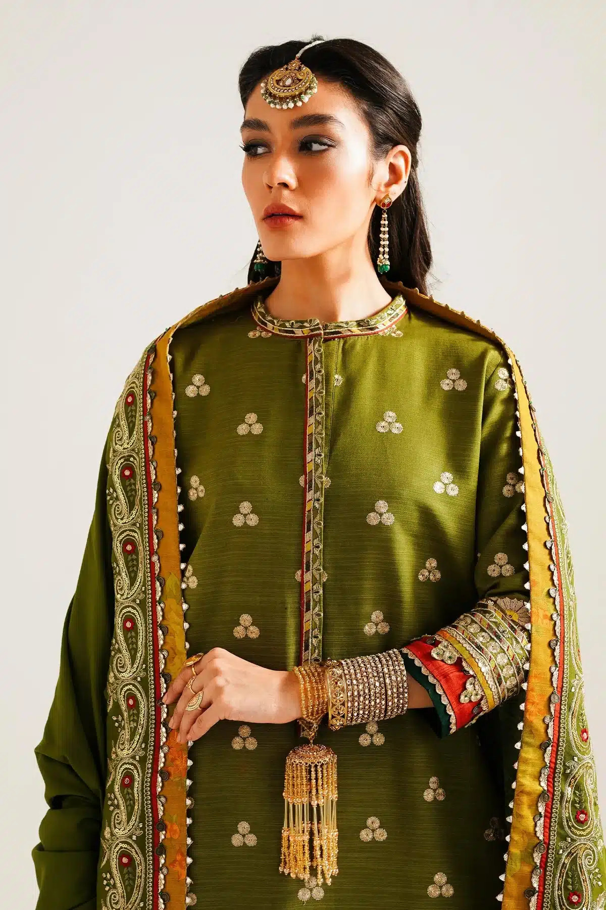 Zara ShahJahan | Winter Shawl 23 | WS23-D6 -  Zara Shahjahan Luxury - Original Designer Dress - House of Maryam
