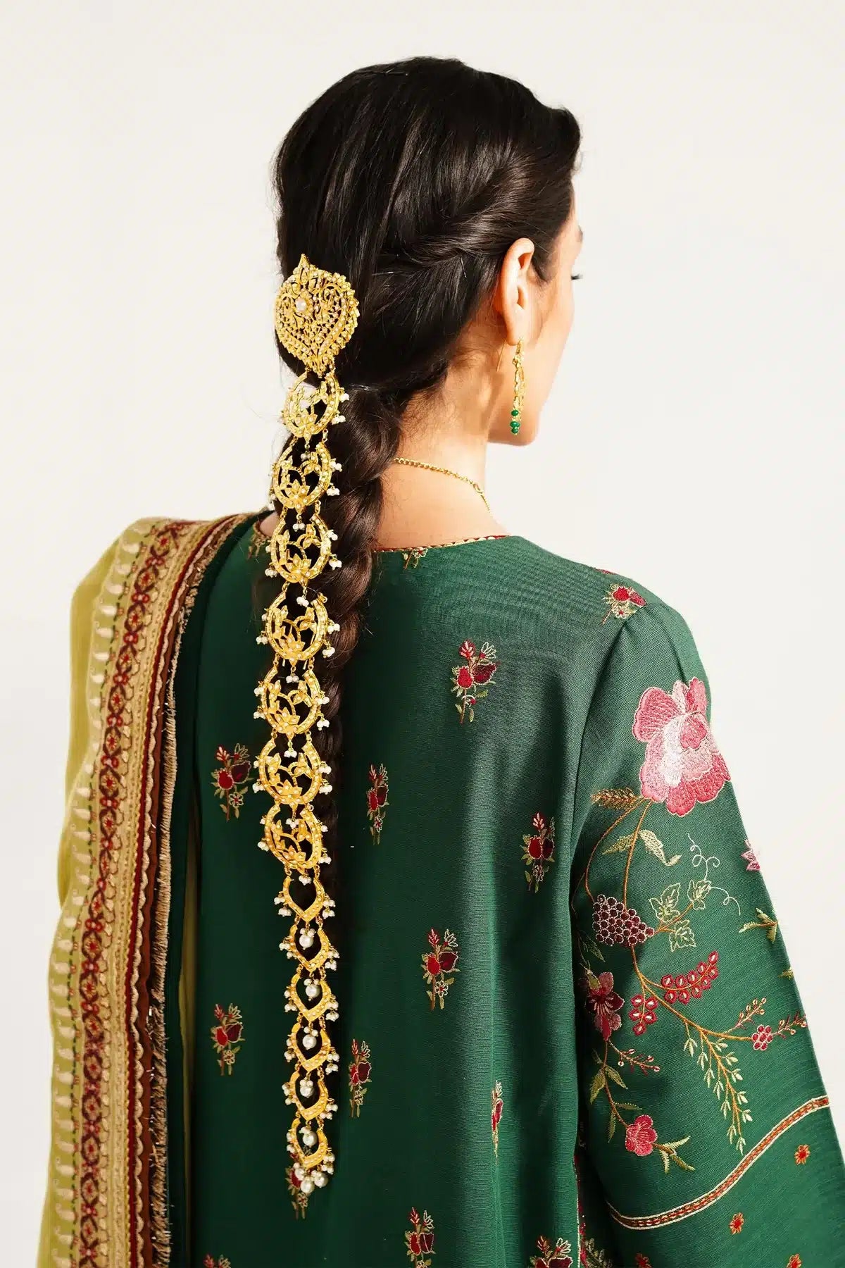 Zara ShahJahan | Winter Shawl 23 | WS23-D7 -  Zara Shahjahan Luxury - Original Designer Dress - House of Maryam