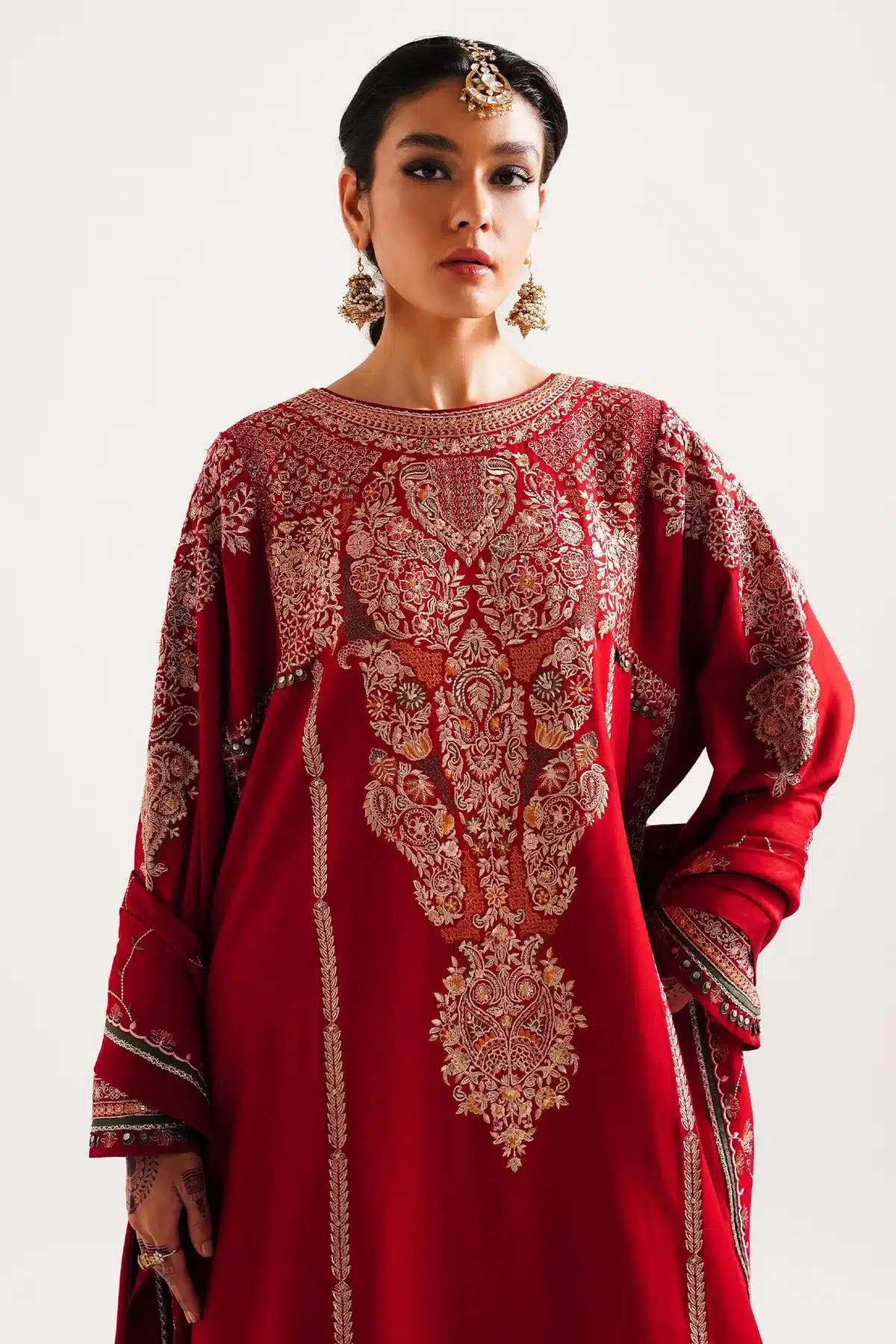 Zara ShahJahan | Winter Shawl 23 | WS23-D8 -  Zara Shahjahan Luxury - Original Designer Dress - House of Maryam