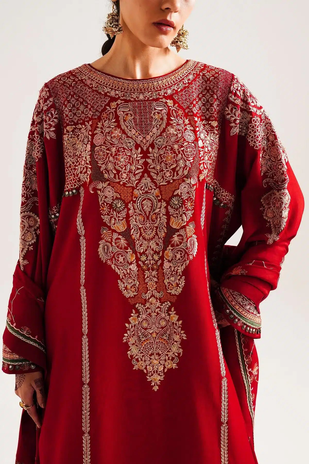Zara ShahJahan | Winter Shawl 23 | WS23-D8 -  Zara Shahjahan Luxury - Original Designer Dress - House of Maryam