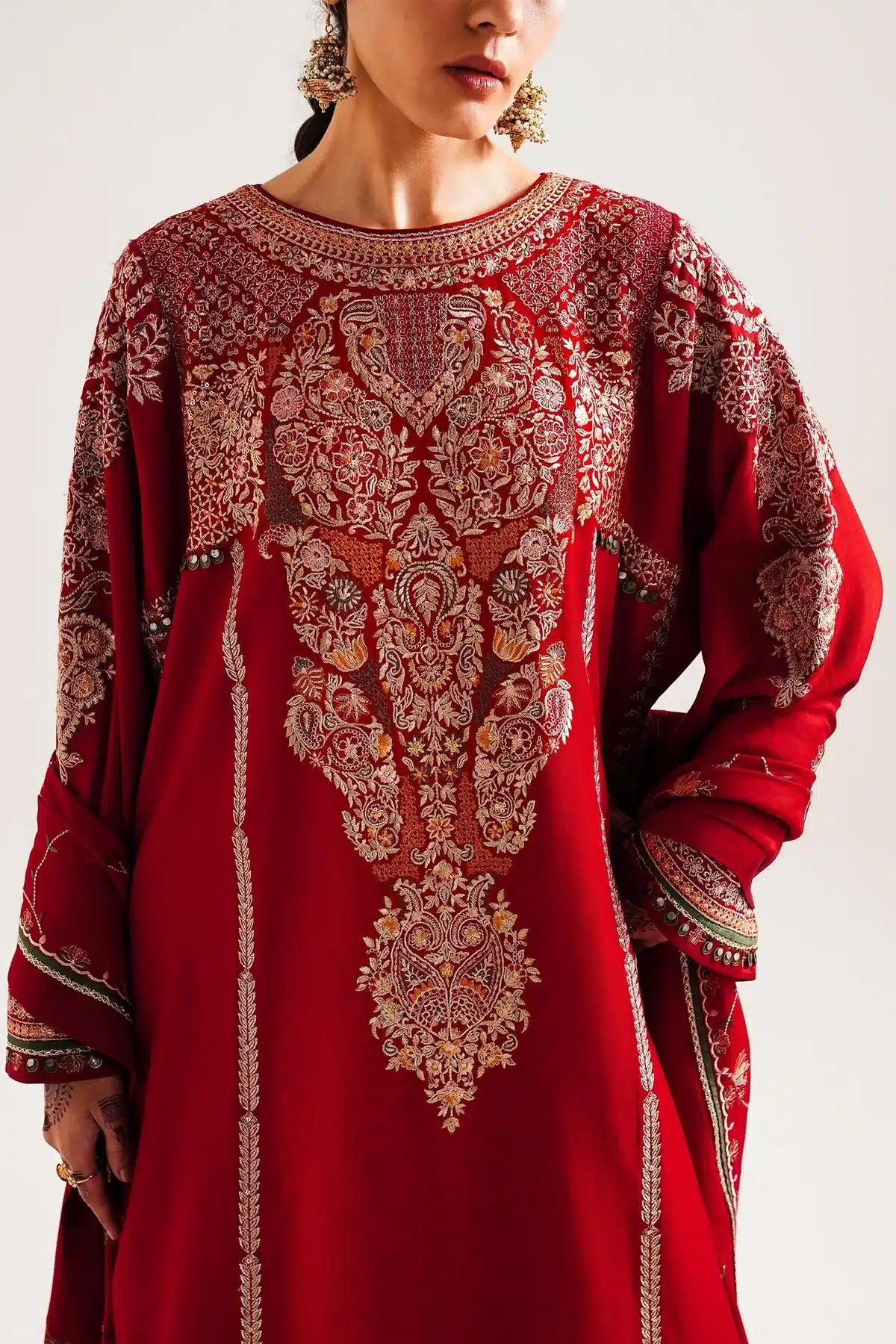 Zara ShahJahan | Winter Shawl 23 | WS23-D8 -  Zara Shahjahan Luxury - Original Designer Dress - House of Maryam