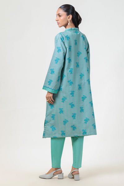 Bonanza Satrangi | Green Jacquard 2 Piece (WS5242P01) -  Bonanza Satrangi Ready To Wear - Original Designer Dress - House of Maryam