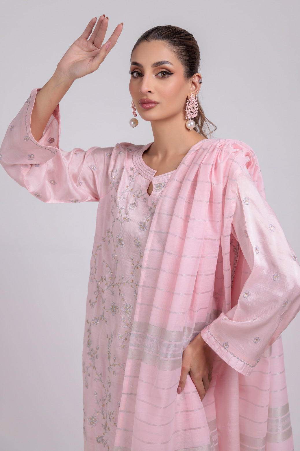 Bonanza Satrangi | Pink Silk 3 Piece (WS5243P08)