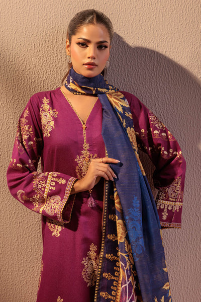 Bonanza Satrangi | Purple Ayudia 3 Piece (WS6243P07) -  Bonanza Satrangi Ready To Wear - Original Designer Dress - House of Maryam