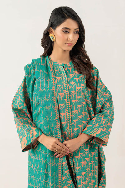 Bonanza Satrangi | Green Khaddar 3 Piece (WS6243P50) -  Bonanza Satrangi Ready To Wear - Original Designer Dress - House of Maryam