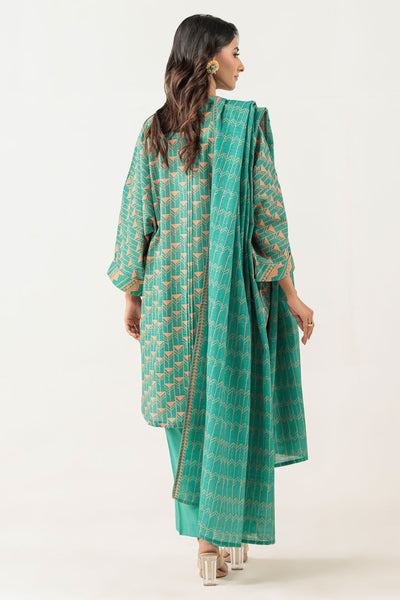 Bonanza Satrangi | Green Khaddar 3 Piece (WS6243P50) -  Bonanza Satrangi Ready To Wear - Original Designer Dress - House of Maryam