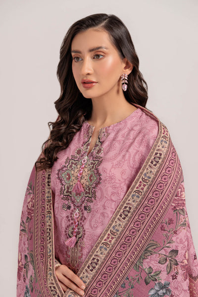 Bonanza Satrangi | Pink Khaddar 3 Piece (WS6243P99) -  Bonanza Satrangi Ready To Wear - Original Designer Dress - House of Maryam