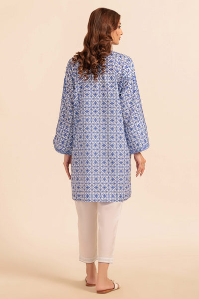 Bonanza Satrangi | Blue Poly Crepe 2 Piece (WS7242P09) -  Bonanza Satrangi Ready To Wear - Original Designer Dress - House of Maryam