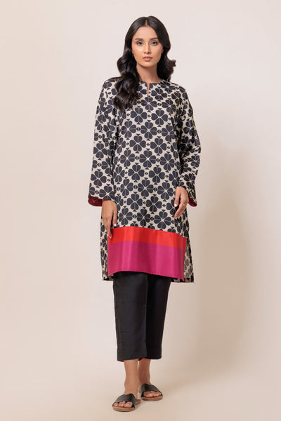 Bonanza Satrangi | Black Poly Crepe 2 Piece (WS7242P10) -  Bonanza Satrangi Ready To Wear - Original Designer Dress - House of Maryam