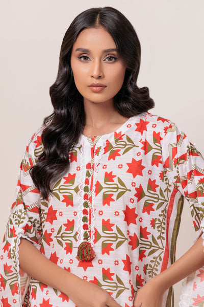 Bonanza Satrangi | O White Cambric 2 Piece (WS7242P11) -  Bonanza Satrangi Ready To Wear - Original Designer Dress - House of Maryam