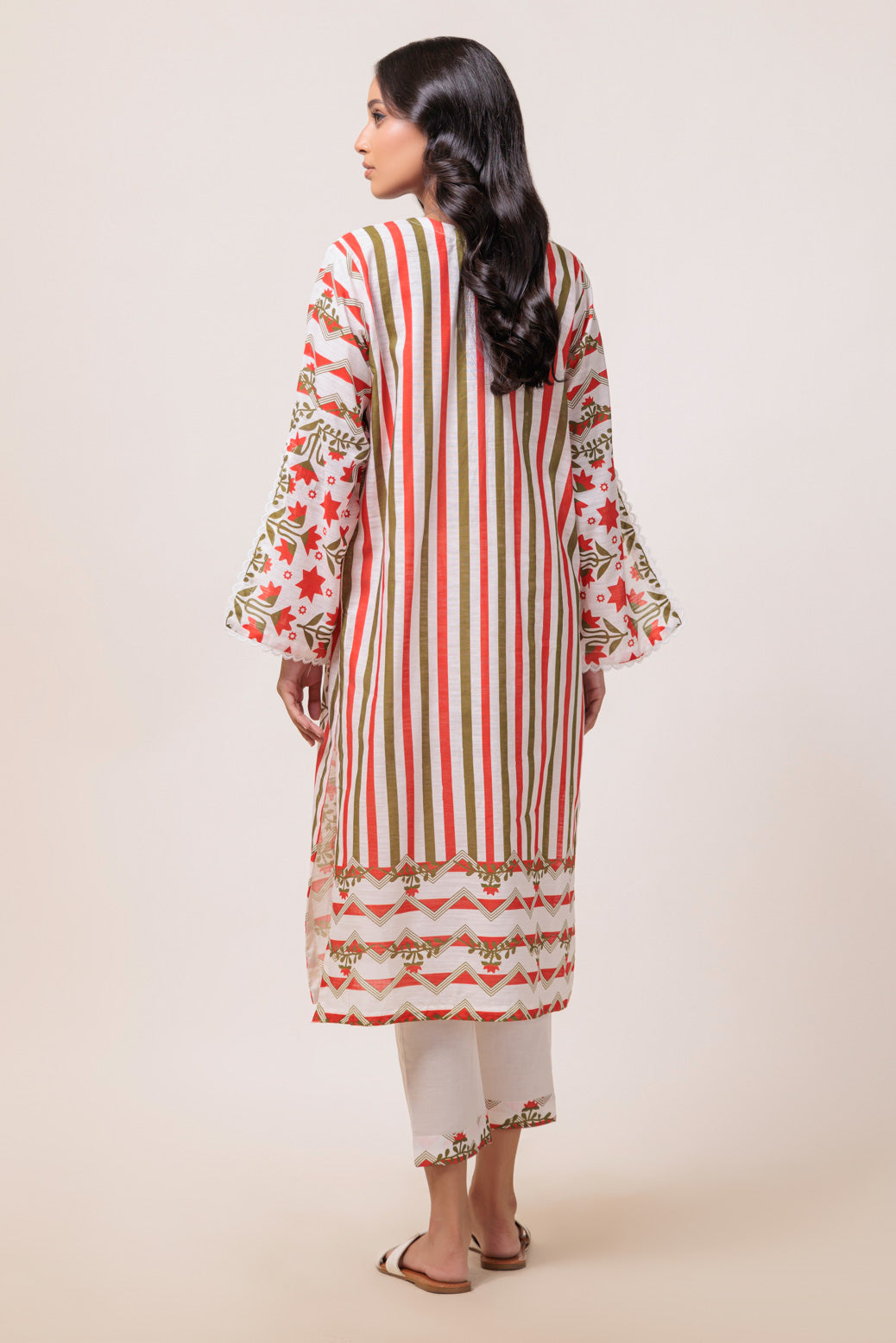 Bonanza Satrangi | O White Cambric 2 Piece (WS7242P11) -  Bonanza Satrangi Ready To Wear - Original Designer Dress - House of Maryam