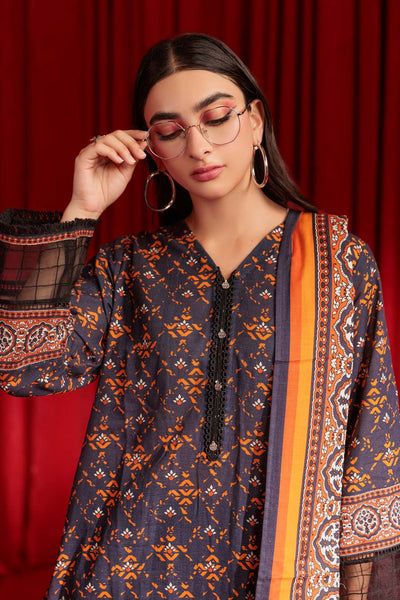 Bonanza Satrangi | Blue Khaddar 3 Piece (WS7243P02) -  Bonanza Satrangi Ready To Wear - Original Designer Dress - House of Maryam
