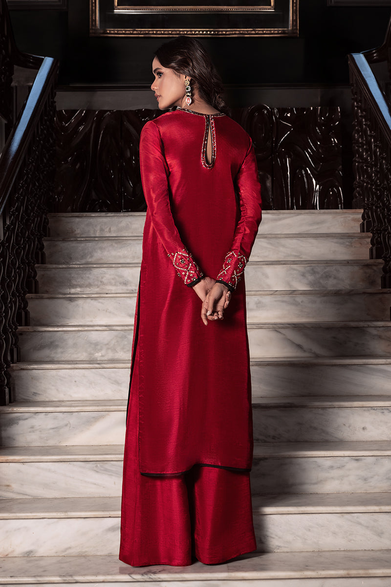 Wardha Saleem | Zimal Silk Edit | Amory -  Wardha Saleem Ladies Clothes - Original Designer Dress - House of Maryam