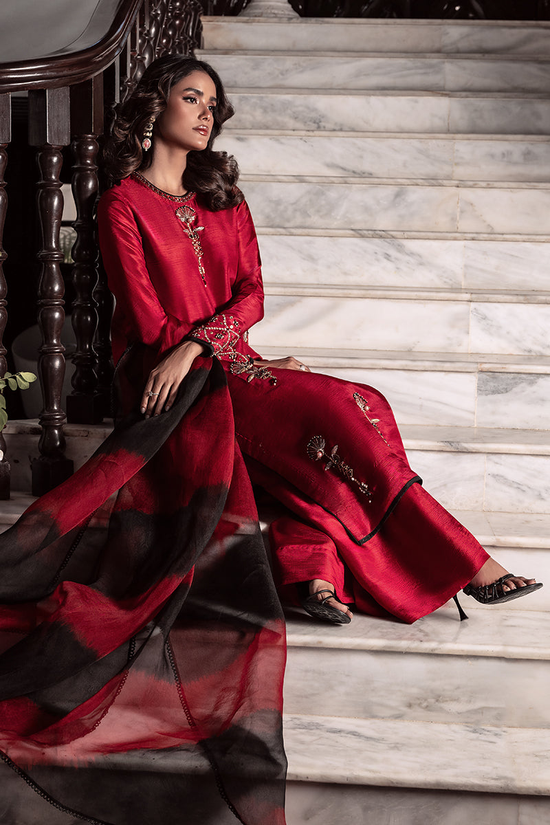 Wardha Saleem | Zimal Silk Edit | Amory -  Wardha Saleem Ladies Clothes - Original Designer Dress - House of Maryam